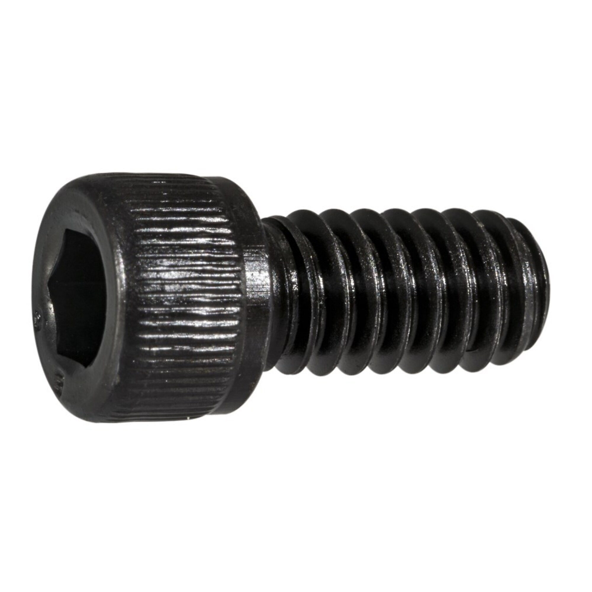 Midwest Fastener Socket Head Cap Screws - 1/4in.-20 x 1/2in., Plain Steel, Coarse Thread, 100 Pcs, Model# 09016